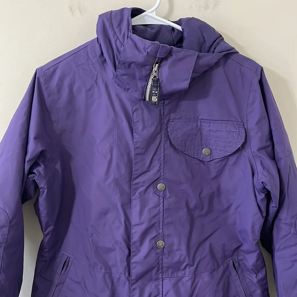 Burton Dry Ride Purple Snow Ski Snowboard Jacket Size Medium - Picture 2 of 16